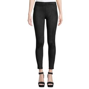 David Lerner Micro Suede Leggings in Black